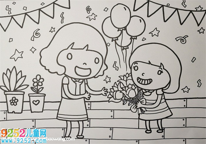 <a href=http://www.inspiredelm.com/ertonghua/ target=_blank class=infotextkey>兒童畫</a>媽媽的禮物