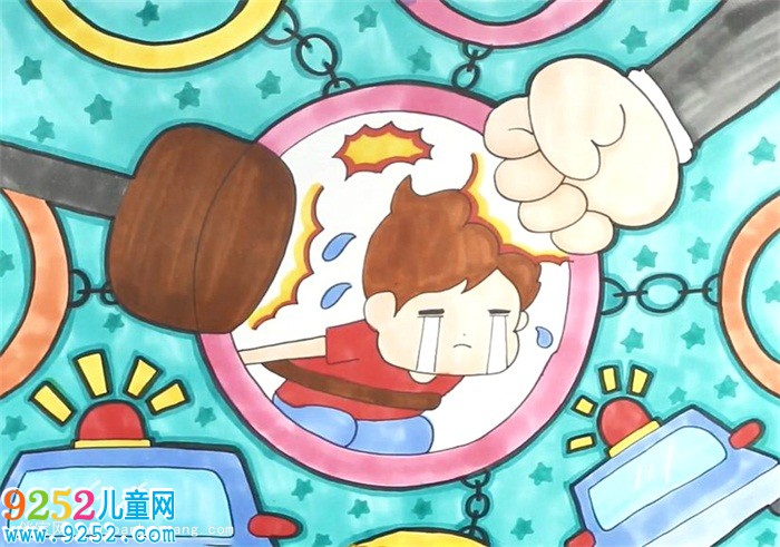 掃黃打非怎么畫