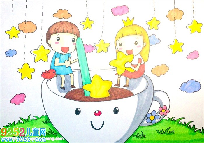 關(guān)于友誼長河的<a href=http://www.inspiredelm.com/ertonghua/ target=_blank class=infotextkey>兒童畫</a>