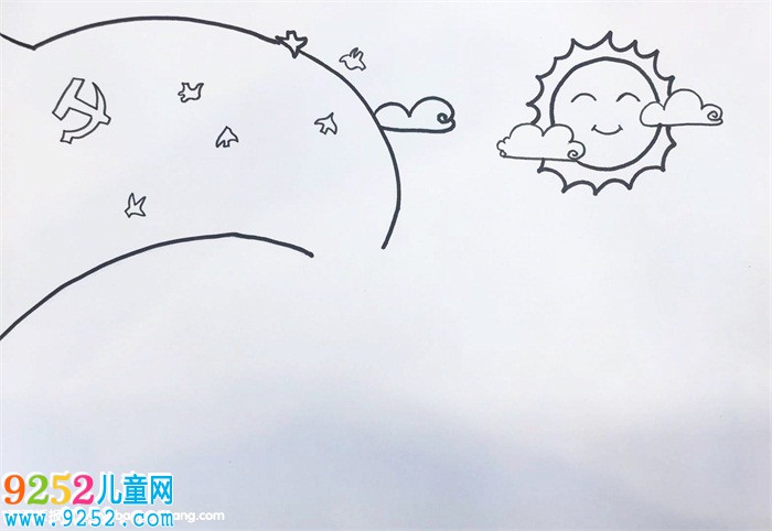 七一建黨節(jié)的畫(huà)簡(jiǎn)單