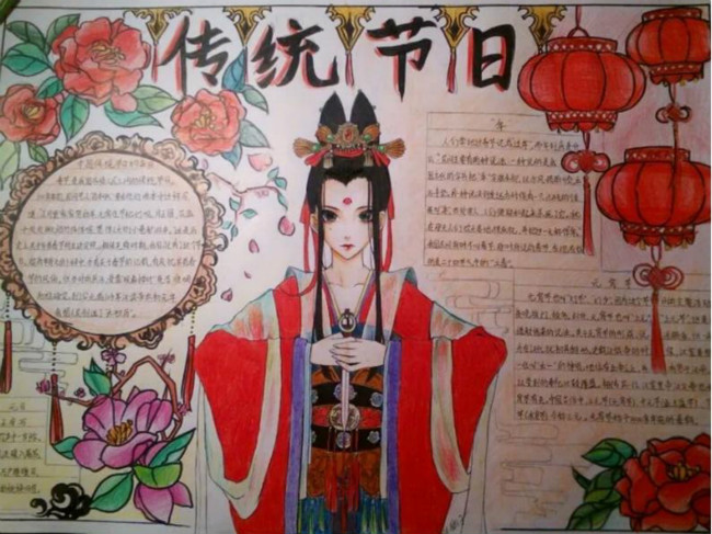 中國(guó)傳統(tǒng)節(jié)日習(xí)俗傳統(tǒng)節(jié)日手抄報(bào)