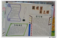 歷史手抄報(bào)圖片