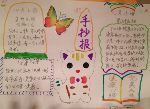 心理健康手抄報(bào)，學(xué)會保護(hù)自己