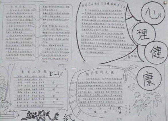 大學生心理健康手抄報，正確了解心理健康