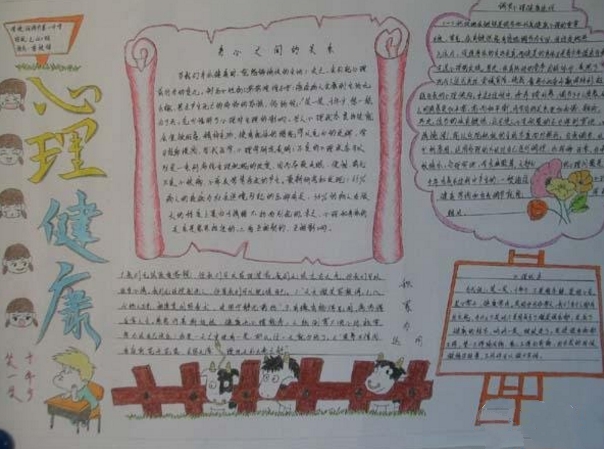 小學(xué)生心理健康手抄報(bào)，呵護(hù)兒童健康成長(zhǎng)