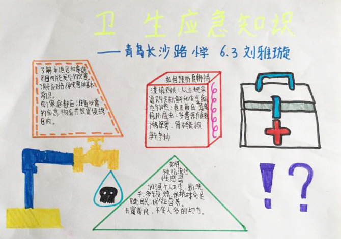 衛(wèi)生教育手抄報(bào)內(nèi)容，衛(wèi)生應(yīng)急知識(shí)