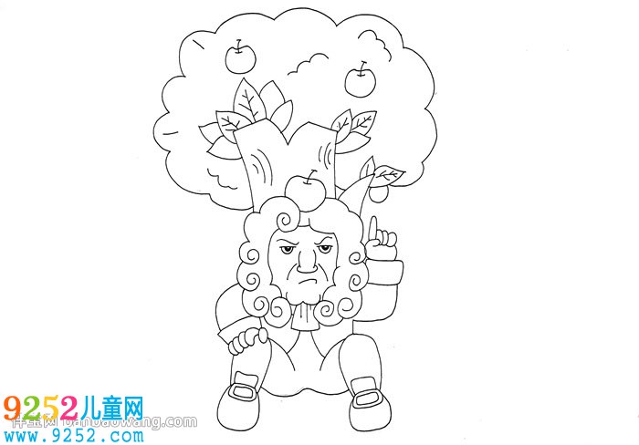 牛頓和蘋果<a href=http://www.inspiredelm.com/shouchaobao/ target=_blank class=infotextkey>手抄報</a>