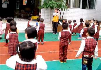 勒杜鵑幼兒園小班早操視頻
