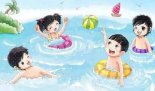 小學(xué)生一年級看圖寫話-池塘邊