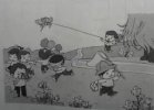 小學(xué)生一年級看圖寫話-春天里