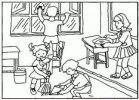 小學(xué)生一年級看圖寫話-打掃衛(wèi)生