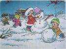 小學(xué)生一年級(jí)看圖寫話-下雪了