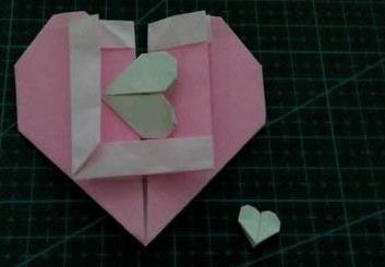 如何折疊LOVE文字愛(ài)心<a href=http://www.inspiredelm.com/zhezhi/ target=_blank class=infotextkey>折紙</a>步驟圖
