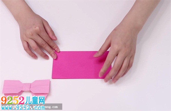 蝴蝶結(jié)的折法