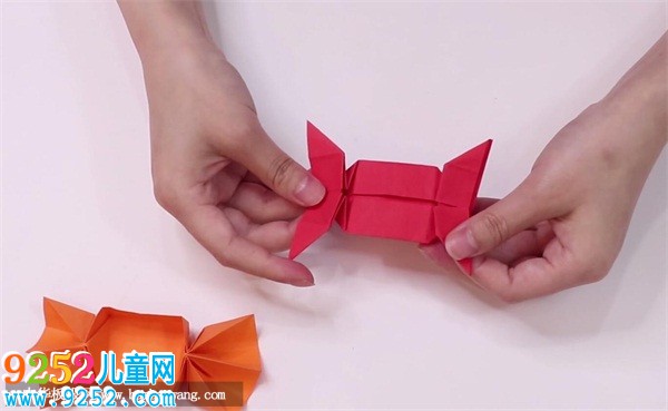 糖果盒子的折法