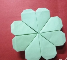 四葉草怎么折步驟圖解